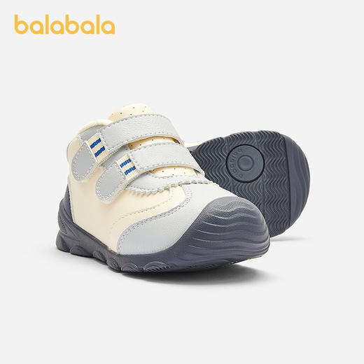 巴拉巴拉童鞋儿童学步鞋婴儿鞋子男女童宝宝鞋加绒2025春秋运动鞋 商品图1