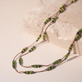 北京仓｜Tityaravy-PADMA-透辉石 长项链［法国设计师］