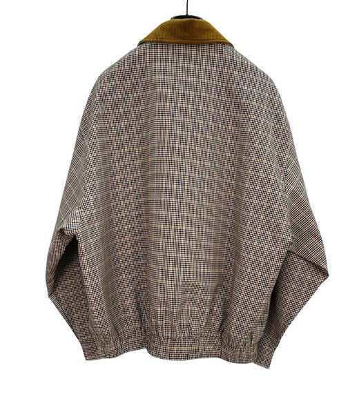 中性款logo刺绣格纹夹克外套017 商品图1