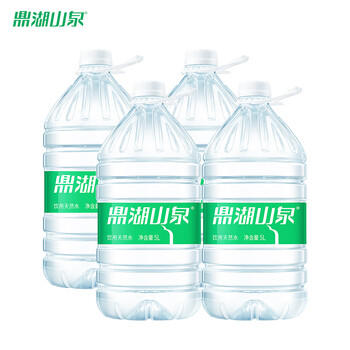 鼎湖山泉 饮用天然水5L*4桶膜包桶装水 家庭健康纯净饮用水家用商用 商品图0