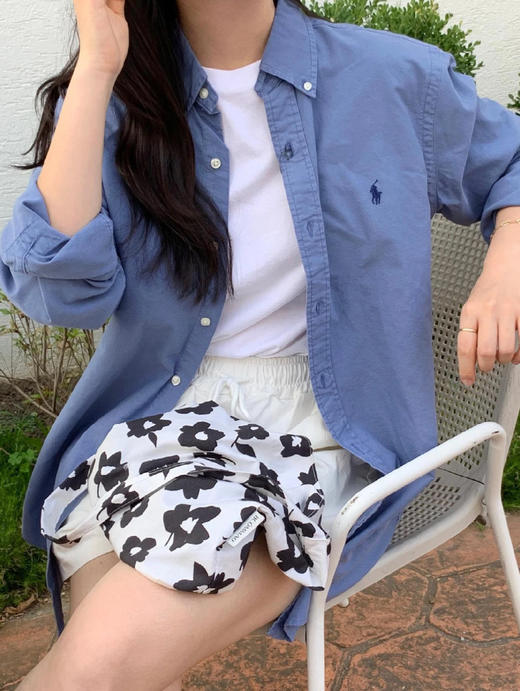 拉夫劳伦 logo刺绣衬衫（SS） 商品图6