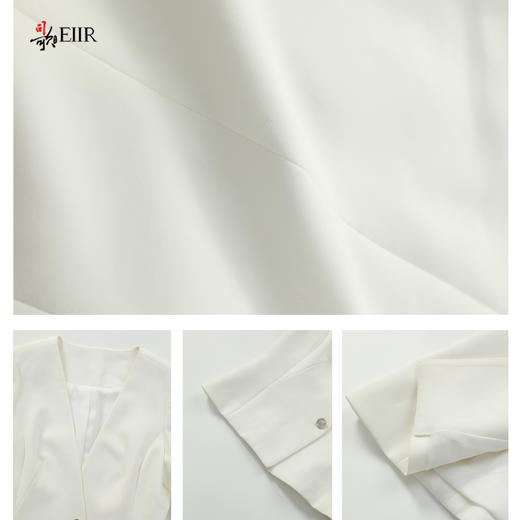 司歌五分袖外套一粒扣短开衫B911272X 商品图2