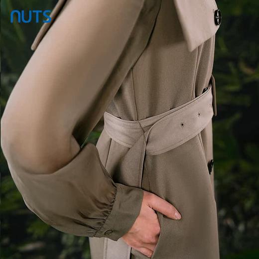 NUTS春秋季新款设计感气质通勤收腰短款西装连衣裙女415101002 商品图3