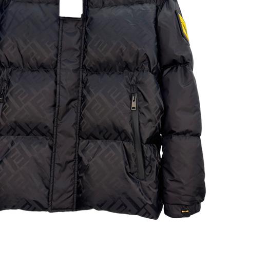 男款提花连帽羽绒服F00 商品图2