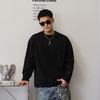徐太浪300g简约百搭长袖T恤男2025新款秋季休闲大码纯棉打底上衣 商品缩略图2