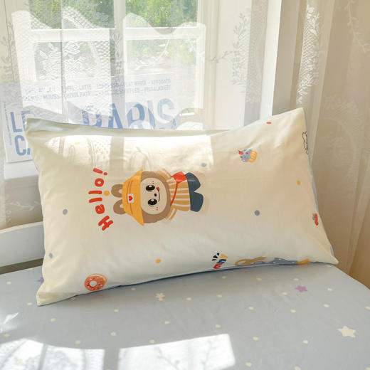 自然醒全棉学生季三件套大学生宿舍床上用品纯棉套件被套单人床单枕套NH165 商品图12