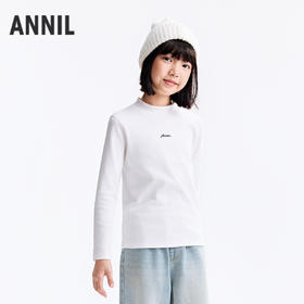 【实体店同款】男女童中领长袖针织衫秋季新款安奈儿童装AM531275
