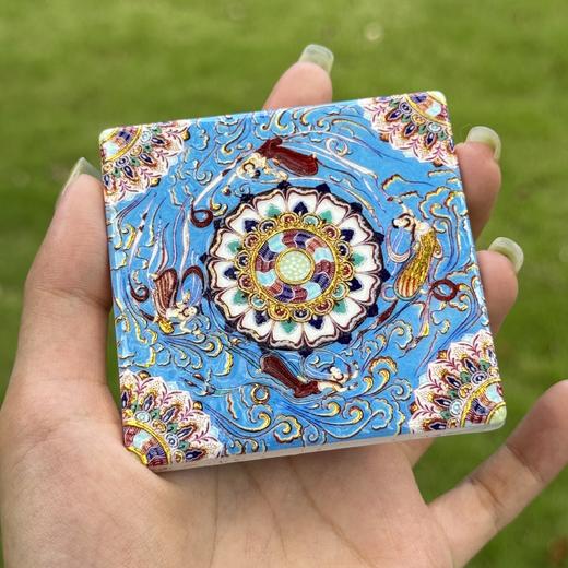 【 鎏金陶瓷冰箱贴】敦煌文创鎏金陶瓷冰箱贴2025新款 商品图7