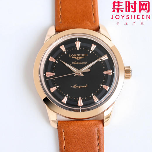 浪琴新款 AF康卡斯三针系列 复古康卡斯 男士腕表 荣耀降临 商品图2