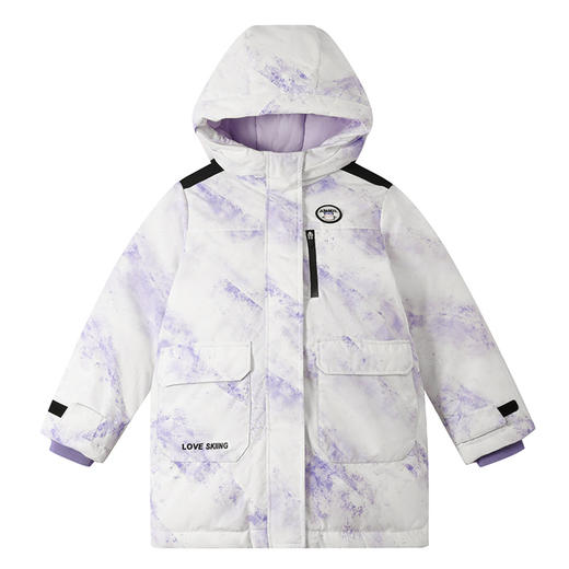 女童中长款羽绒服冬季新款安奈儿童装EG545570 商品图5