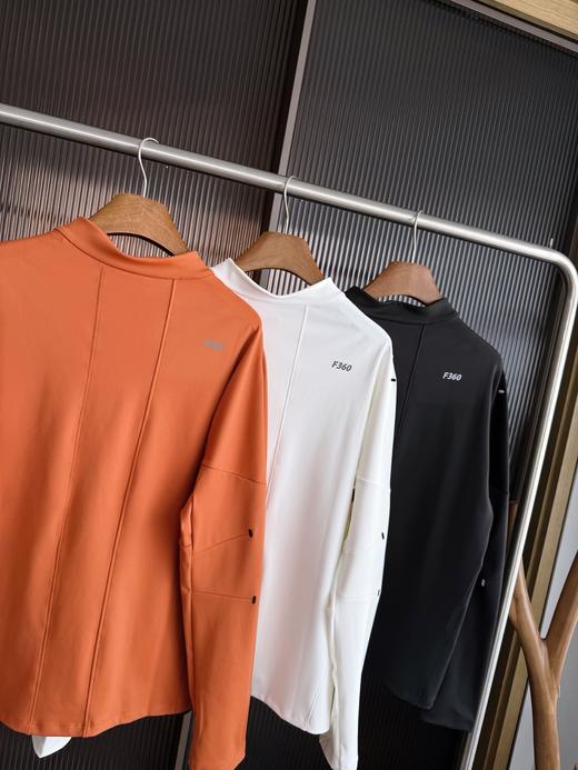 点此购买 迪桑特春秋季男士半拉链长袖速干T恤 bk 327082 商品图12