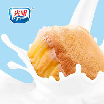 光明水牛奶蛋糕 410g/袋 网红面包蛋糕早餐吐司零食代餐 /休闲食品 /西式糕点 /其他西式糕点 商品图2