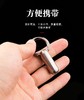 （随身应急小药瓶）钛合金迷你钥匙扣 多用防水户外紧急药品收纳盒 商品缩略图5