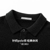 【100%绵羊毛】圣得西男士保暖polo领羊毛衫25秋新款重磅毛衣410g 商品缩略图10