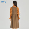 NUTS商场同款春秋时尚通勤气质宽松长袖连衣裙两件套女313103086B 商品缩略图4