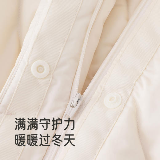 【高定系列】英氏儿童羽绒服秋冬白鸭绒连帽防风保暖御寒新款超韧绒 商品图3