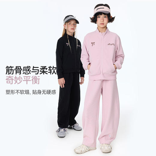 onmygame【AeroWaffle空气华夫格】女童外套立领挺括亲肤25秋新款 商品图1