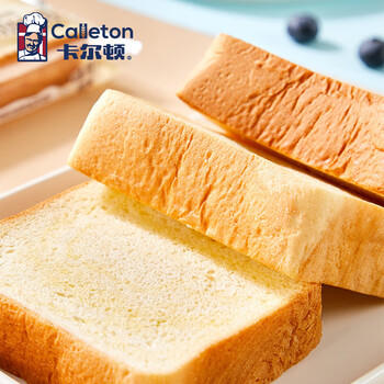 卡尔顿（Calleton）蛋皮吐司面包420g早餐休闲零食虎皮卷代餐糕点心下午茶摩洛哥面包 /休闲食品 /西式糕点 /吐司面包 商品图1