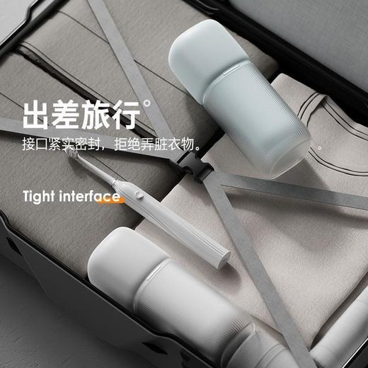 三合一旅行方糖牙刷牙膏漱口杯便携收纳套装漱口杯旅行便携式刷牙杯带盖 商品图1