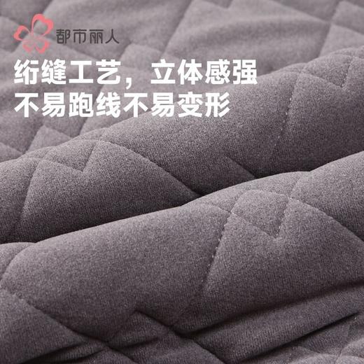 都市丽人保暖内衣羊毛绗缝女士加厚塑身保暖背心单件LWH4A6 商品图6