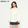 NEELLY纳俪商场同款秋季新款百搭浅色通勤衬衫女经典显瘦简约衬衣N25084B04408 商品缩略图0