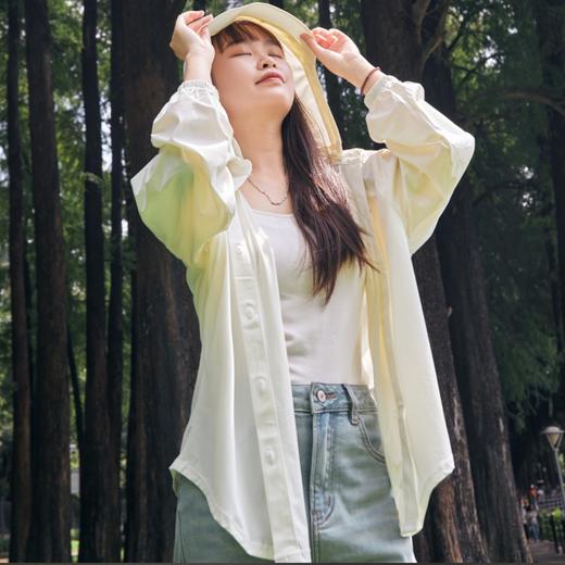 MOLYVIVI魔力薇薇盈感防晒衬衫|可拆卸帽一衣两穿，宽松版型百搭不挑人 商品图2