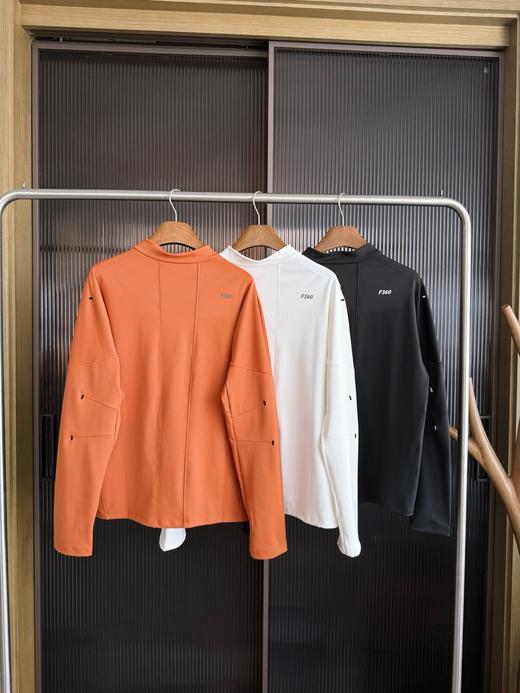 点此购买 迪桑特春秋季男士半拉链长袖速干T恤 bk 327082 商品图13