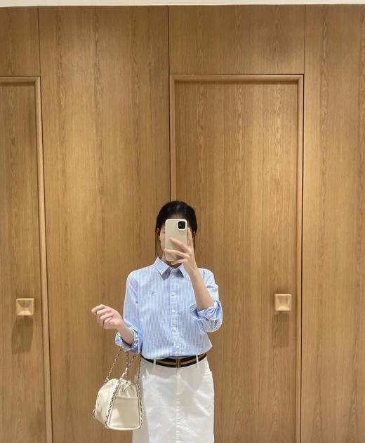 拉夫劳伦 小马刺绣条纹衬衫（SS） 商品图4