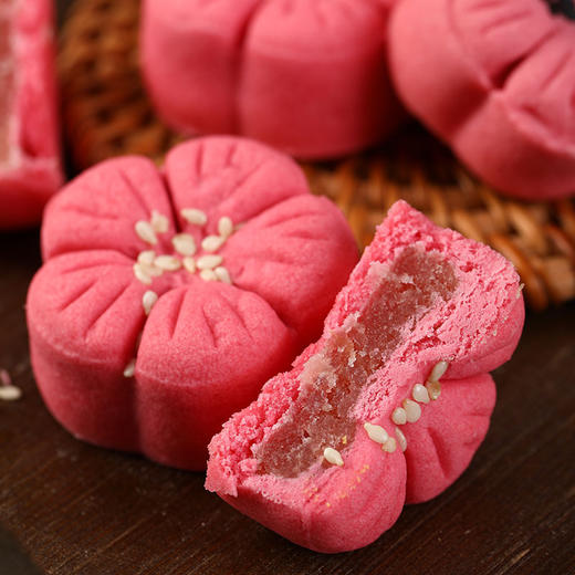 【苏州江南特产❗️传统糕点桃花酥】舌尖上的美味，入口细腻/口感酥软，桃花酥糕传统糕点心，休闲零食小吃茶点伴手礼L 商品图3