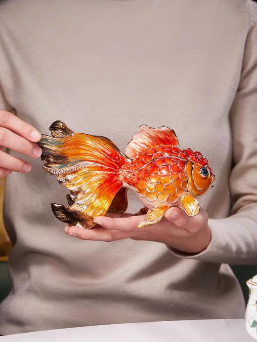 摆件金鱼摆件年年有鱼一对 商品图4