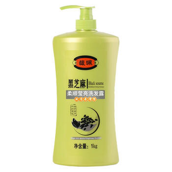 馥珮洗发水家庭装1公斤洗发露黑芝麻柔顺滋养女男士洗头膏洗发液 /个人护理 /洗发护发 /洗发水 商品图1