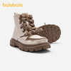 巴拉巴拉童鞋儿童靴子马丁靴女童秋冬季短靴潮流复古皮靴爱心甜美 商品缩略图1