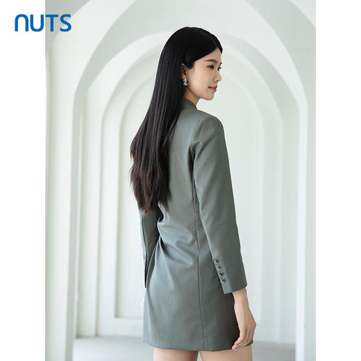 NUTS商场同款春秋款时尚气质高级感职场OL西装外套女4390407A1 商品图4