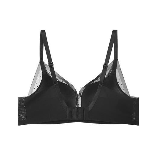 2F【Fandecie芬狄诗】新品网纱风巢舒挺杯无钢圈透气舒适女士文胸FB00636 商品图2