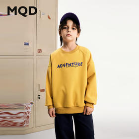 【MQD】男大童秋季新品潮酷休闲卡通亲肤长袖卫衣