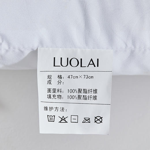 罗莱T A类防螨抗菌对枕 47×73cm 商品图4