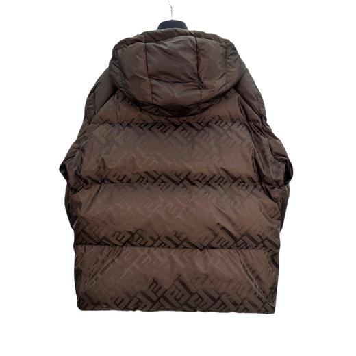 男款提花连帽羽绒服F00 商品图1