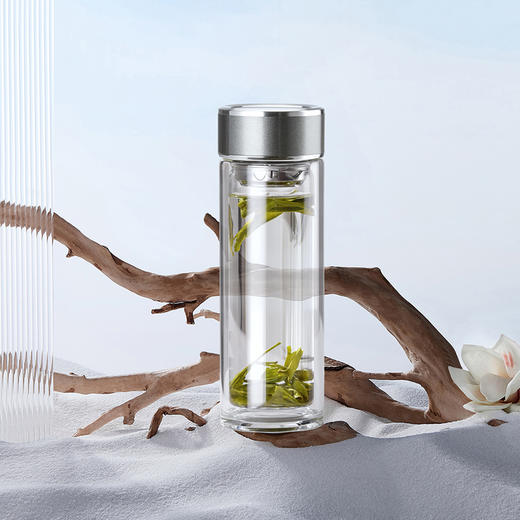 博堡 优享双层玻璃杯BYXB-300GY 300ml 商品图1