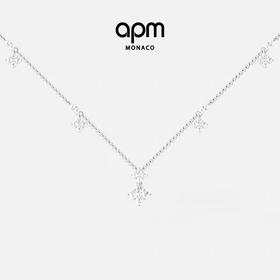 APM Monaco镶钻四叶草项链，我愿称之为“精致感的神”！
