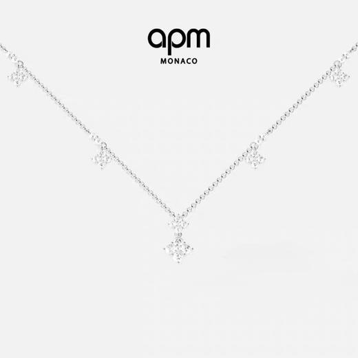APM Monaco镶钻四叶草项链，我愿称之为“精致感的神”！ 商品图0