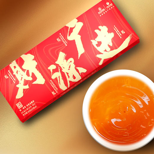 川红茶业非遗工夫红茶特级浓香型 财源广进茶叶礼盒60g 商品图2