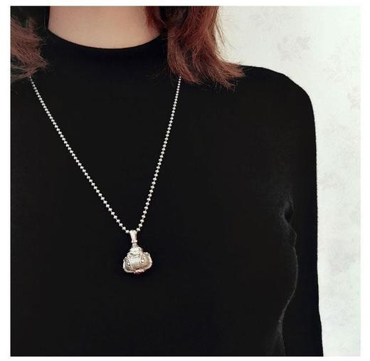 （随身应急小药瓶）国风复古项链小药瓶 多用便捷携带母亲节520情人节收纳盒 商品图1