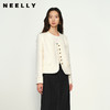NEELLY纳俪商场同款秋季新款气质小香风短外套女百搭圆领上衣N25084C04608 商品缩略图0
