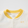 怡比小天鹅之家长袖开襟哈衣HY25AUN019白黄色调59#-80# 商品缩略图8