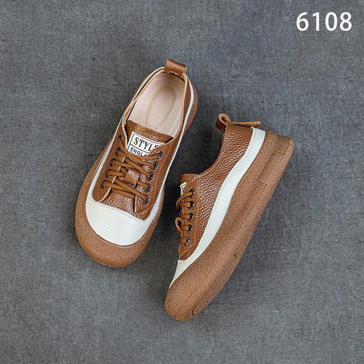 QLB6108头层牛皮休闲鞋 商品图3