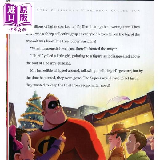 【中商原版】迪士尼新年故事精选 Disney Christmas Storybook Collection 英文原版 儿童绘本 图画故事书 进口童书 精装读物 商品图3