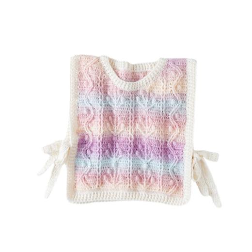 苏苏姐家渐影亲子马甲手工diy编织钩针毛线团自制衣服材料包 商品图4