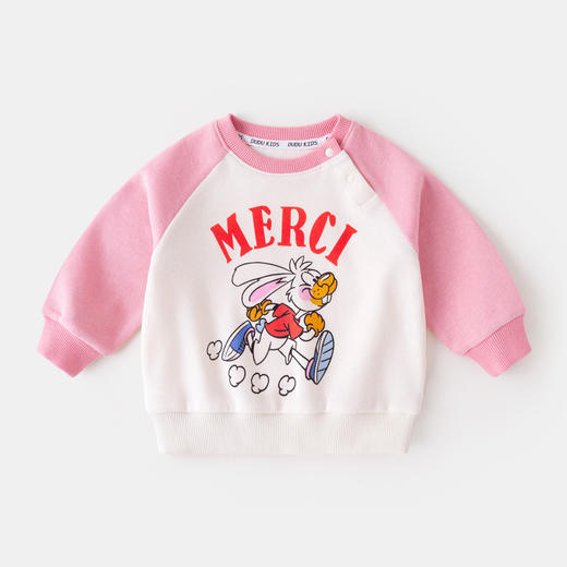 嘟嘟家童装儿童卫衣秋季卡通女宝打底衫洋气男童长袖潮宝宝秋装潮 商品图3