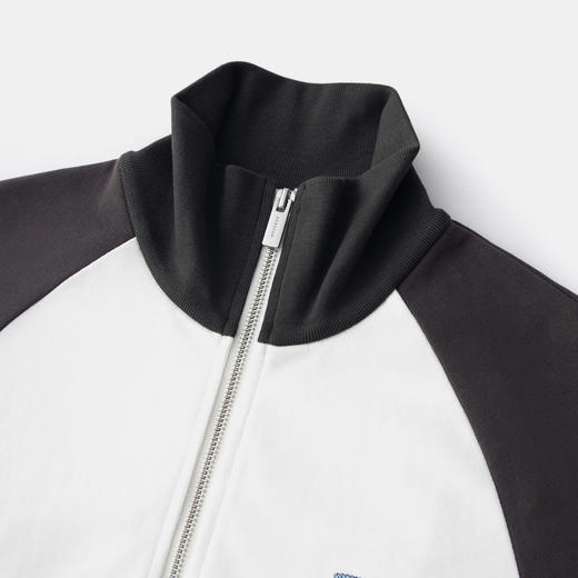 HERLIAN2025年秋季新品女士蝴蝶结印花撞色插肩袖开衫卫衣 商品图2