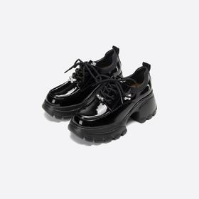 【云粉节】BF楼westory秋季新款英伦风复古乐福鞋